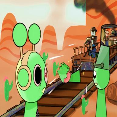 Thumbnail for Sprunki Rails Game
