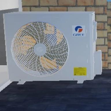 Modern City with AC icon