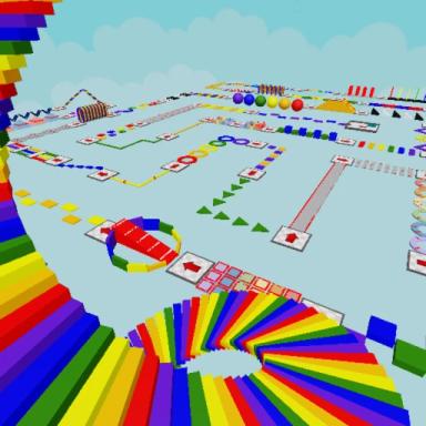 Thumbnail for Really Easy Obby! 🌈 Game
