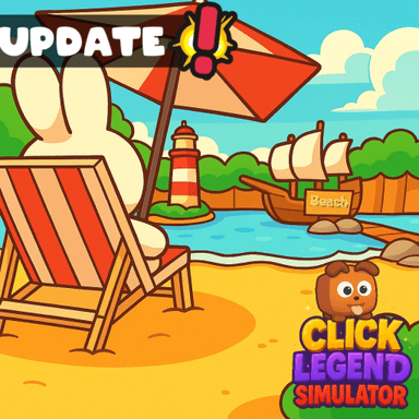 [⛱️Beach] Click Legend Simulator icon