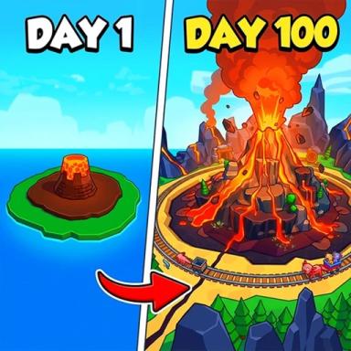 Thumbnail for Raise A Volcano! [ERUPT🌋] Game