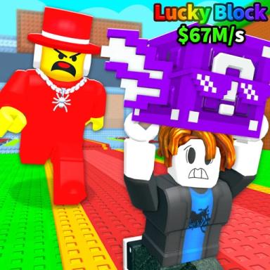 Thumbnail for Steal Lucky Blocks from Brainrots!🤫 Game