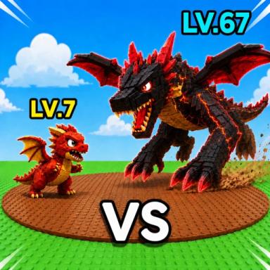 Thumbnail for Grow A Dragon Fighter Game