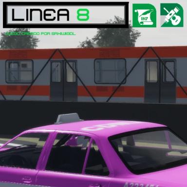 Metro of Mexico Line 8 icon