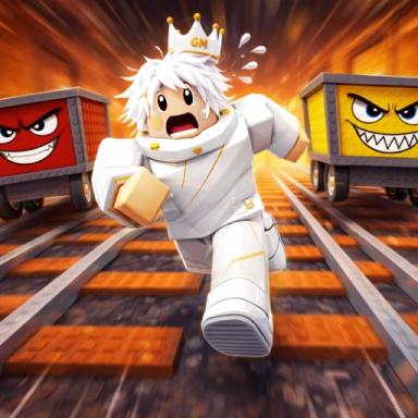 Thumbnail for [NEW LEVEL] ESCAPE MINECART FOR BRAINROT Game