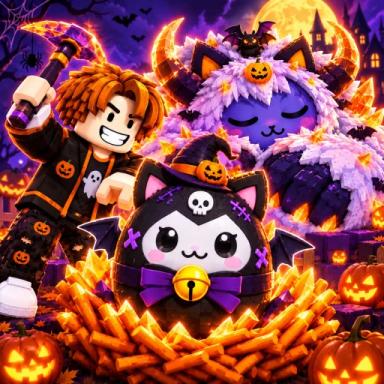 Thumbnail for [🎃] Break and Steal A Kitty Egg Game