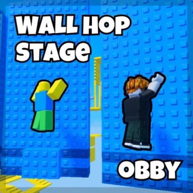 Thumbnail for Ren's HARD Wall Hop Stage Obby  Game