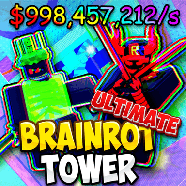 Thumbnail for [👾HACKER] Ultimate Brainrot Tower Game