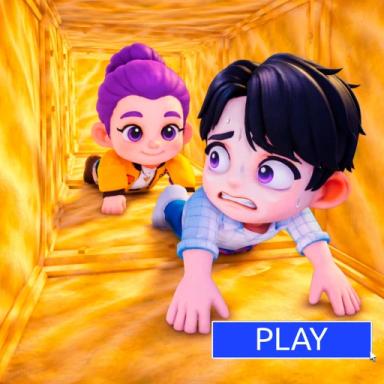 Thumbnail for 💜 BABY KPOP DEMON HUNTERS PRISON RUN! obby Game