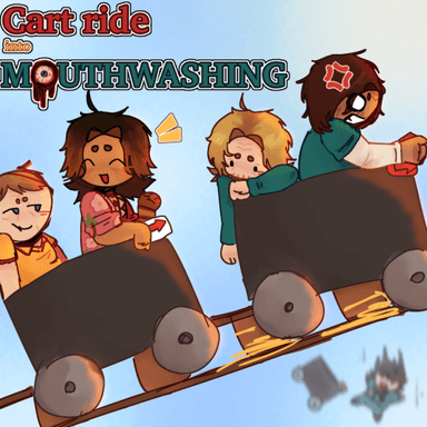 Cart ride into MOUTHWASHING ! icon