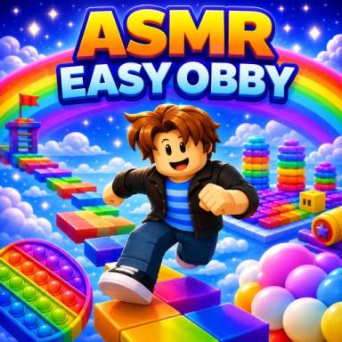 Thumbnail for ASMR Easy Obby 🌈 Game