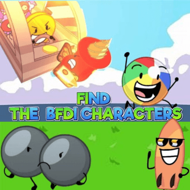 Thumbnail for [DAVIDIANS] FIND THE BFDI CHARACTERS!  Game