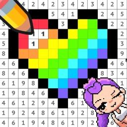 Thumbnail for Color by Number ❤️ best pixel art Game