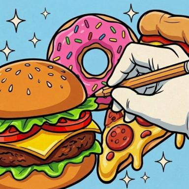 Thumbnail for Draw the Food! Game