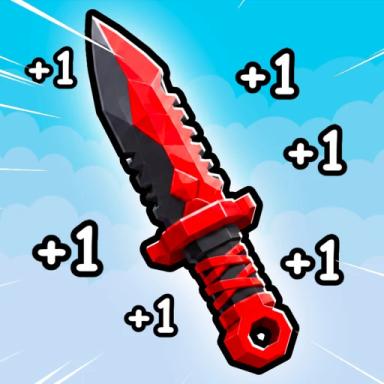 Thumbnail for +1 Knife Per Click Game