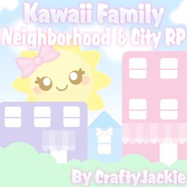 🏘️ Kawaii Family Neighborhood & City Roleplay icon