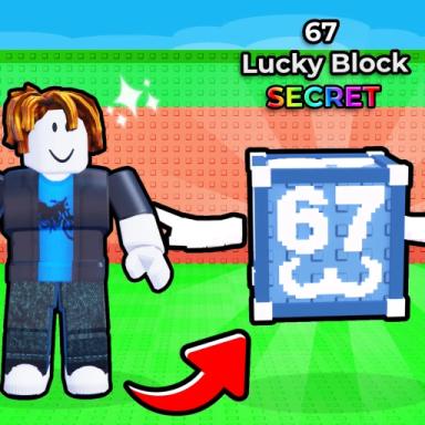 Thumbnail for [😈] Be a Lucky Block to Escape Brainrots Game
