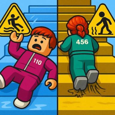 Thumbnail for Climb Slippery Stairs 🏆 Game