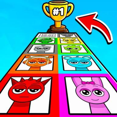 Sprunki Image Race! 🌈 icon
