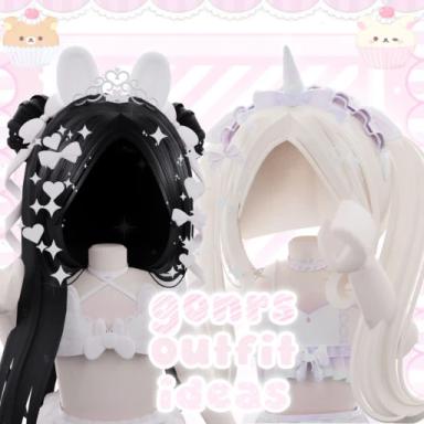 [CUTE🐰] gonrs outfit ideas icon
