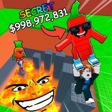 Thumbnail for Escape Rising Lava For Brainrots! Game