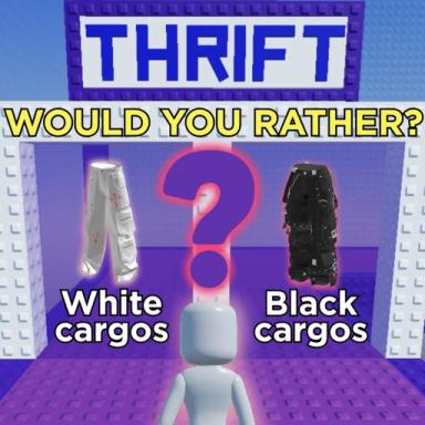 Thumbnail for Would You Rather: Thrift Fashion Tower! 🛍️ Game