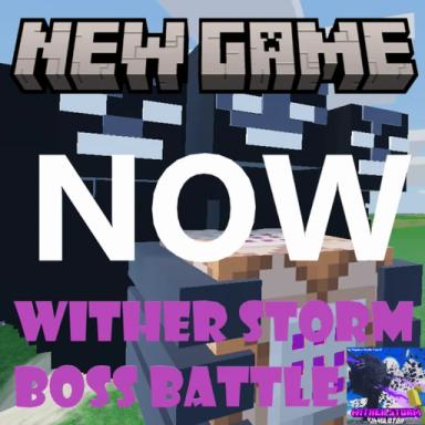 Thumbnail for (NEW GAME) Wither Storm Boss Fight! (TESTING)v0.87 Game