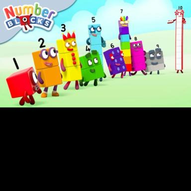 Number blocks icon