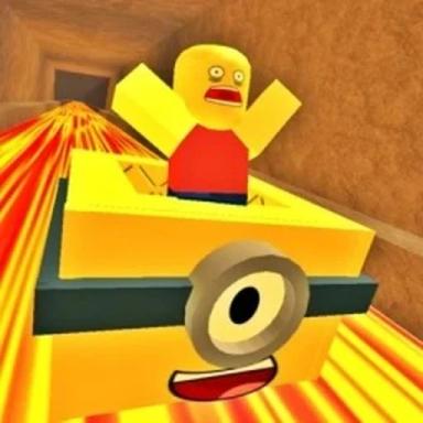 Thumbnail for ride a box down a slide ride a barrel down a water Game