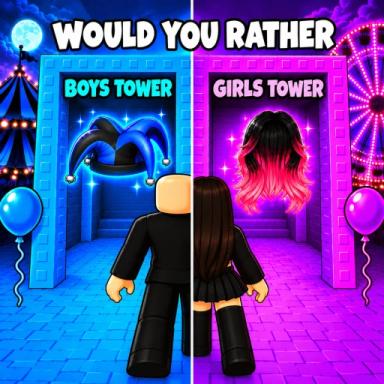 Thumbnail for Clown Outfit Tower: Would You Rather 🎈 Game