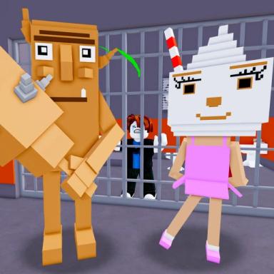 Thumbnail for Brainrot Prison Run (OBBY) Game