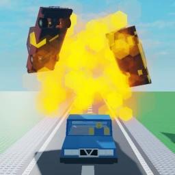 Car Crash Test [Blocky Edition] icon