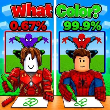 Thumbnail for Guess the Superhero Color Game