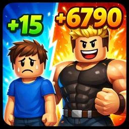 +1 Strength every click [UPDATE] icon