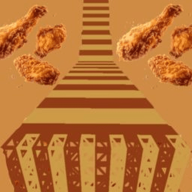 fried chicken obby 🍗 icon