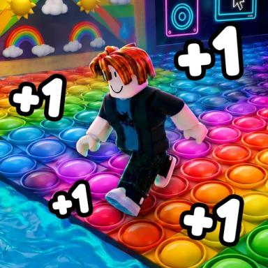 Thumbnail for +1 Speed Fidget Pop Escape | Neon & Rainbows Game