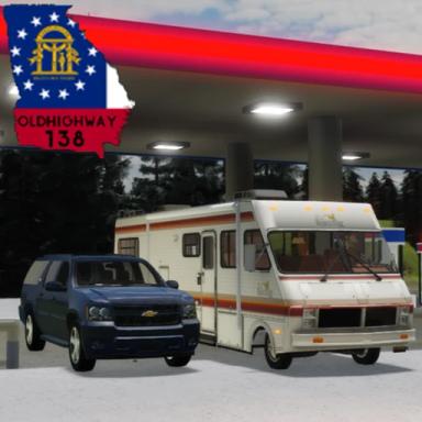 (CAMPER AND SUBURBAN) Old Highway 138 icon