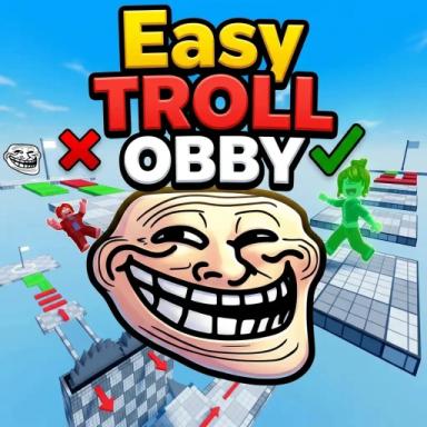 Thumbnail for Easy Troll Obby Game