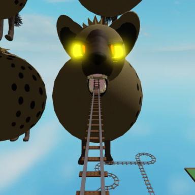 Thumbnail for cart ride into 17 gregnant hyenas (recreation) Game