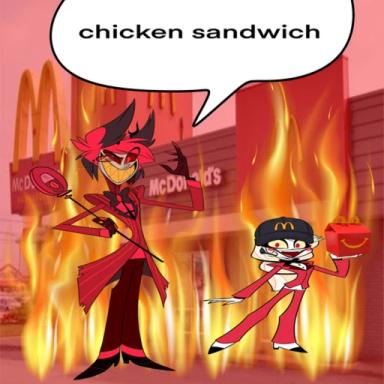 Hazbin Hotel at McDonalds icon