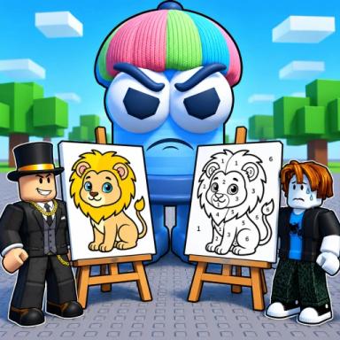 Thumbnail for Paint a Image Or Oof! 🎨 Game