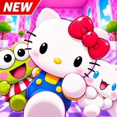 Thumbnail for ESCAPE THE HELLO KITTY FACTORY OBBY! Game
