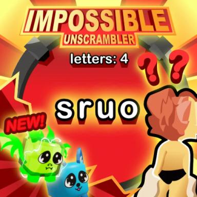 IMPOSSIBLE WORD UNSCRAMBLER! icon