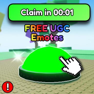 Thumbnail for [FREE EMOTE] Don't Press Button For UGC Emote! ✨ Game