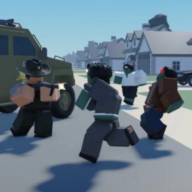 Police VS Zombies 2 [Suburbs + Grenade Launcher!] icon