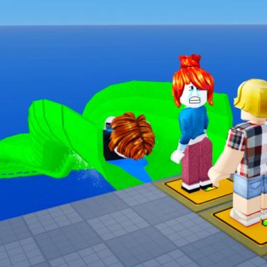 Thumbnail for Line to Mega Waterslide 🌊 Game