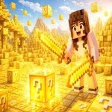 Thumbnail for ⛏️ModdedCraft Voxels 💛 (GOLD LUCKY BLOCKS) Game