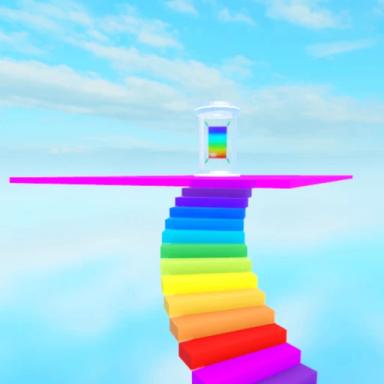 MEGA RAINBOW STAIRCASE TO MAGIC CARPET 🌟🌈 icon