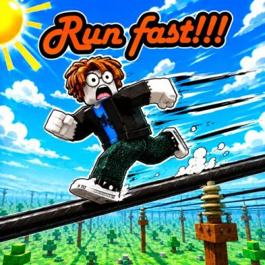 Thumbnail for Run on powerlines Game