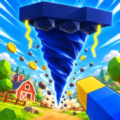 Thumbnail for Grow A Tornado Game